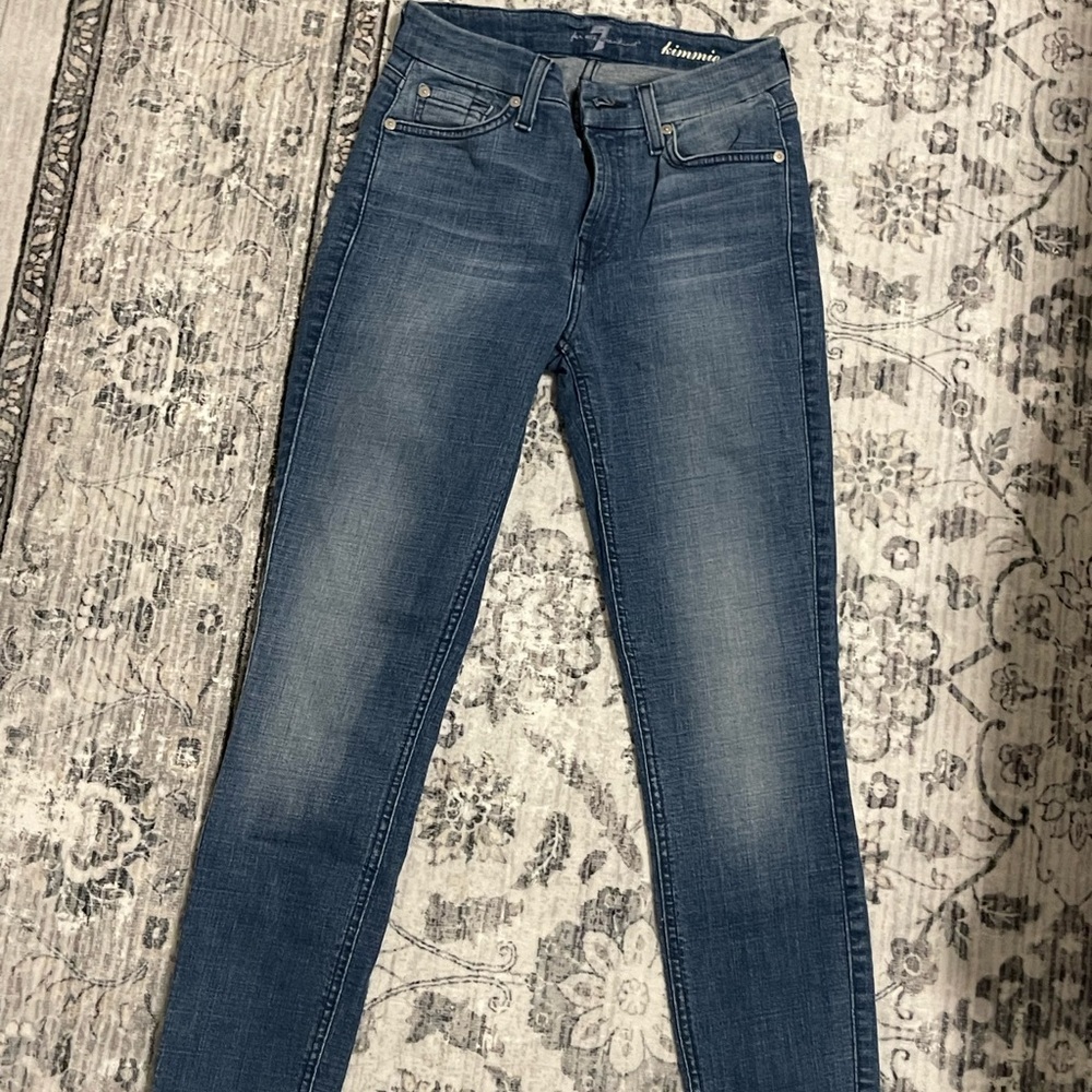 7 For All Mankind Women's Denim Skinny Jeans